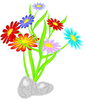 Animierte Cliparts Blumen Image