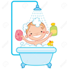 Hot Bath Clipart Image