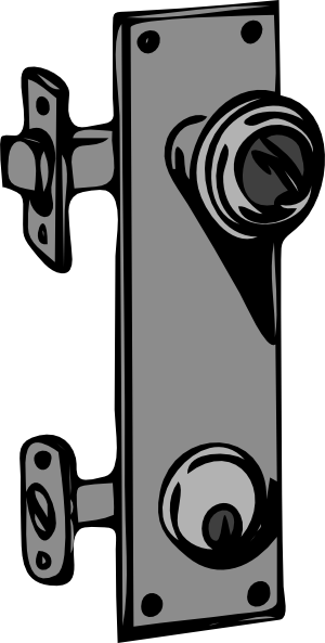 clipart door with lock - photo #3