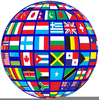 World Flags Clipart Image