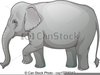 Asian Elephant Clipart Image