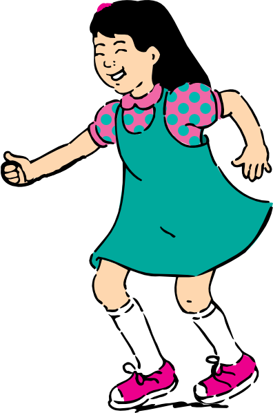 clipart girl standing - photo #1