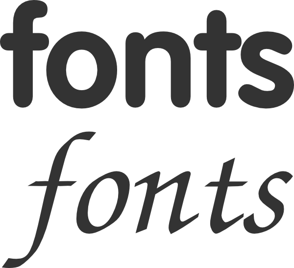 clipart fonts - photo #1