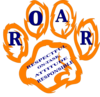 Wildcat Paw Roar Clip Art