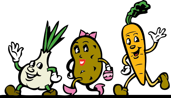 cartoon veggie clipart - photo #1