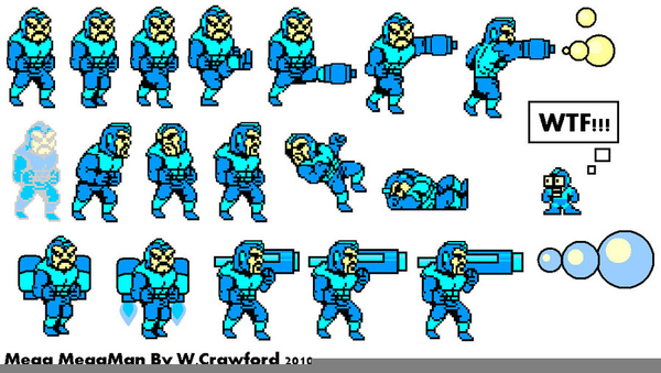 Custom / Edited - Mega Man Customs - Sheep Man (Megaman 8-Style) - The  Spriters Resource