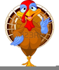 Cute Turkey Clipart Image