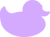 Pink Duck Clip Art