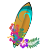 Tabla Surf Clip Art