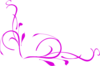 Purple  Swirl Clip Art