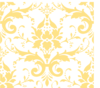 Yellow Damask Clip Art