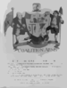 Coalition Arms  / Jn: 1784. Clip Art