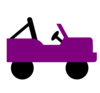 Purple Jeep Clip Art