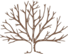 Brown Bare Tree Clip Art