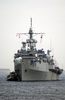 The Uss Coronado (agf 11) Arrives At Fleet Activities Yokosuka, Japan. Image