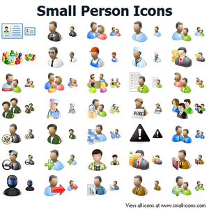 small person icons free