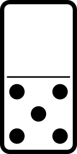 Domino Set 5 Clip Art