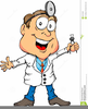 Funny Italian Doctor Clipart Image