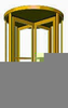 Revolving Door Clipart Image