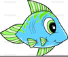 Free Blue Fish Clipart Image