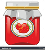 Strawberry Jam Clipart Image