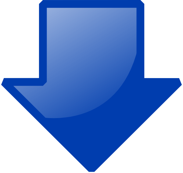 clipart blue arrow - photo #49