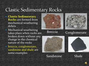 Clastic Sedimentary Rocks Image