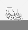 Toilet Handle Clipart Image