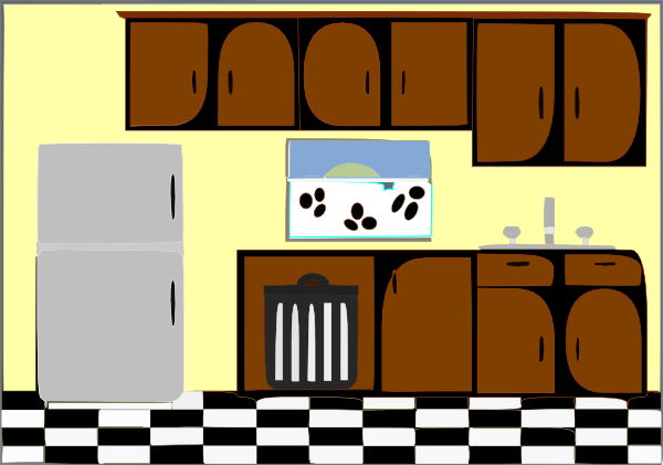 clipart images of kitchens - photo #38