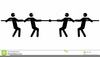 Free Clipart Tug Of War Image