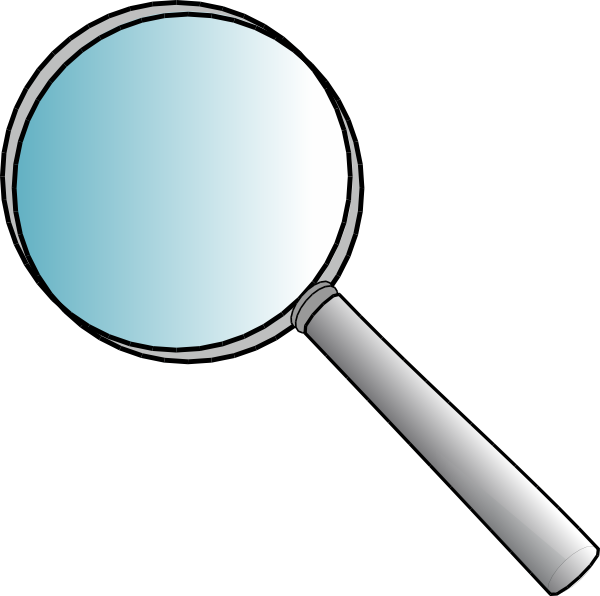 clipart magnifying glass detective - photo #11