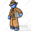 Spy Agent Clipart Image