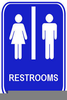 Restrooms Clipart Image