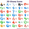 3d Glossy Icons Image