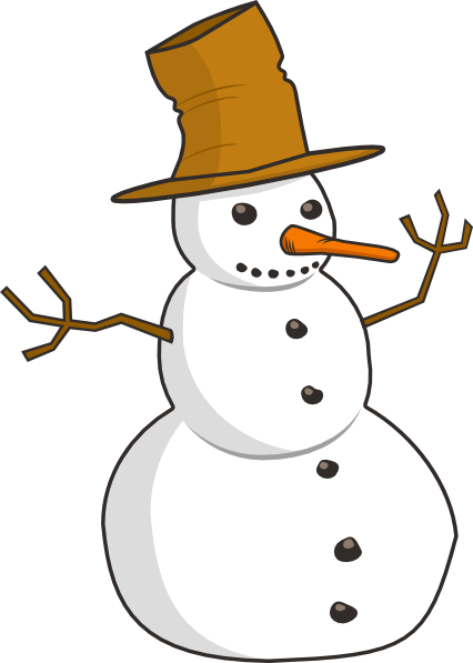 Snowman Hat Clipart. Jean Victor Balin Snowman