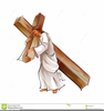Christ Carrying The Cross Clipart Image