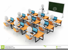 Training Classroom Clipart Image