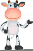 Animated Clipart Of Cows Image