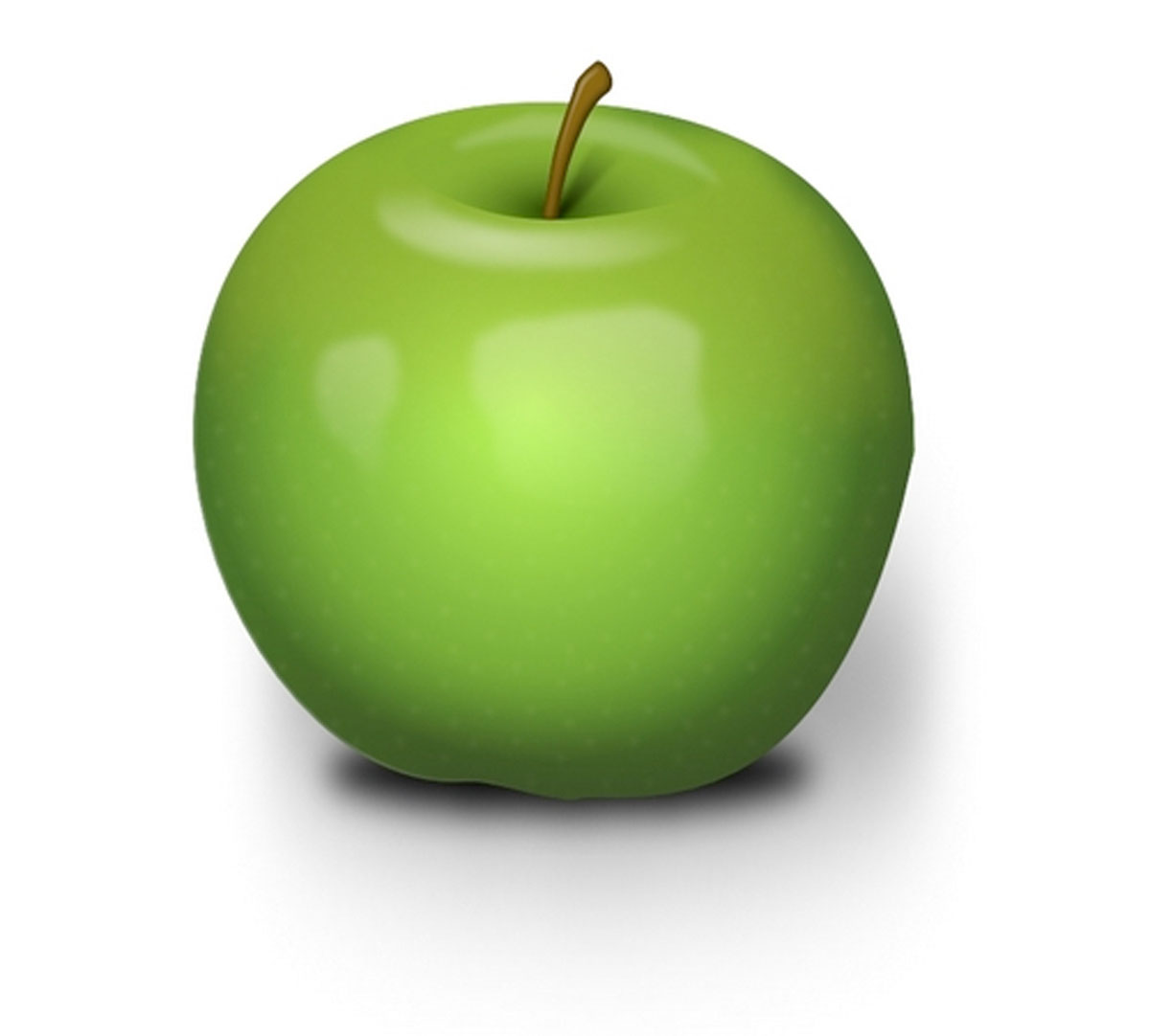 clipart green apple - photo #48