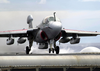 An Ea-6b Prowler Launches From One Of Four Steam Powered Catapults On The Flight Deck Aboard Uss Constellation (cv-64) For A Unit Level Training Mission Image