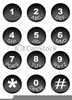 Number Pad Clipart Image