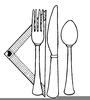 Table Setting Clipart Free Image