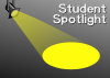 Student Spotlight Clip Art