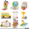 Cute School Supply Clipart Image