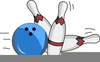 Free Wii Bowling Clipart Image