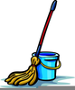 Free Clipart Mop And Bucket Image