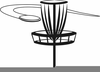 Free Disc Golf Clipart Image