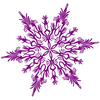 Free Animated Snowflakes Clipart Image