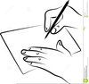 Free Clipart Signing Document Image