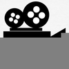 Hollywood Film Clipart Image